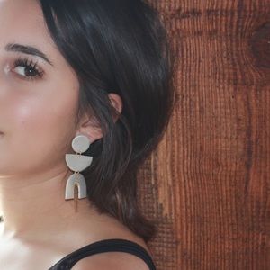 Polymer clay earrings